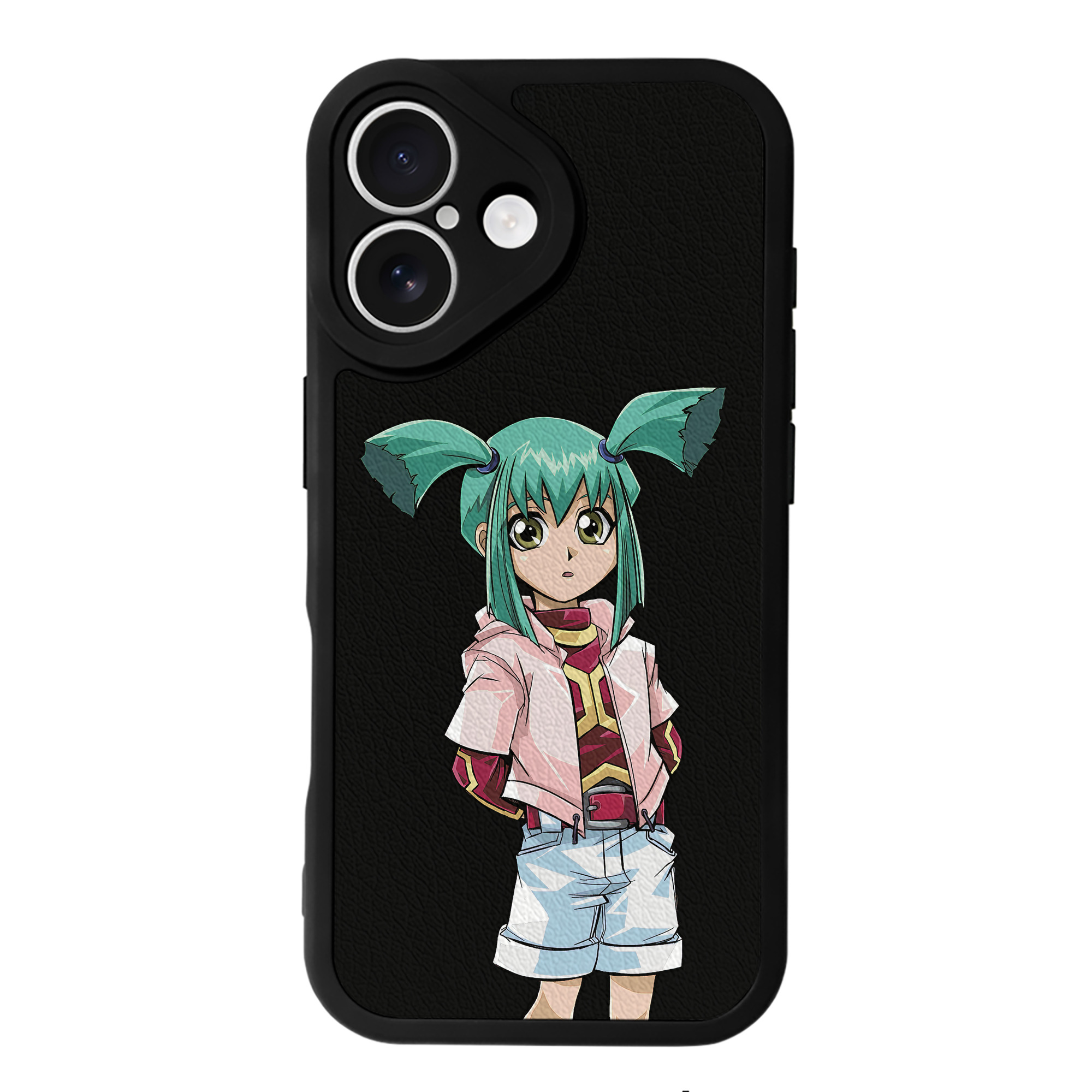 遊☆戯☆王 Yu-Gi-Oh! 【iPhone 16シリーズ対応】シリコンスマホケース（レザー調） 材質：シリコン
